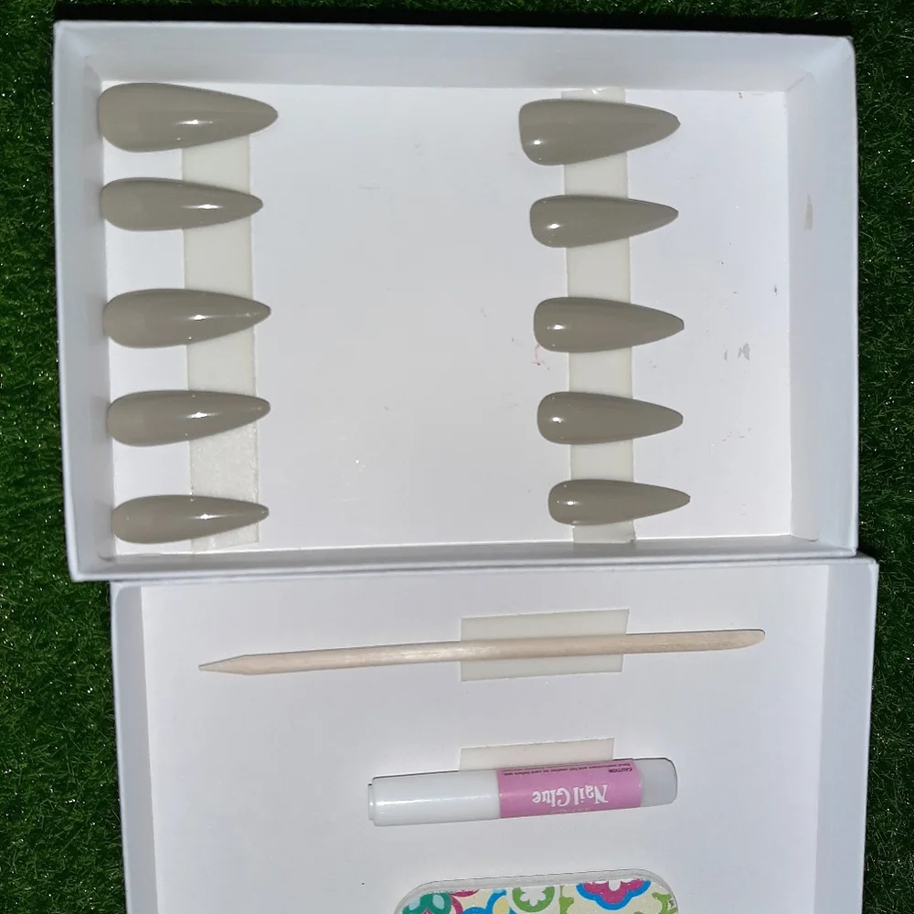 No refund cafe con leche nails latte nails coffee - Picture 6 of 6